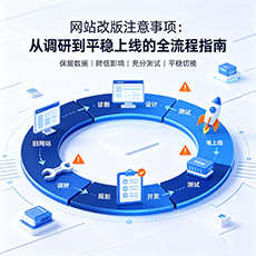 齐齐哈尔建站-网站改版注意事项：从调研到平稳上线的全流程指南