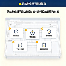 梅里斯建站-网站制作新手避坑指南：5个最常见的错误与对策