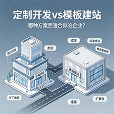 齐齐哈尔建站-定制开发vs模板建站：哪种方案更适合你的企业？