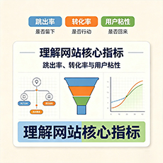齐齐哈尔建站-理解网站核心指标：跳出率、转化率与用户粘性