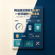 齐齐哈尔建站-网站建设预算怎么做？一份详细的费用清单