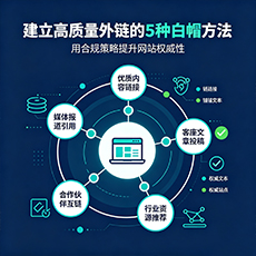 齐齐哈尔建站-建立高质量外链的5种白帽方法