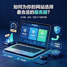 克山建站-如何为你的网站选择最合适的服务器？